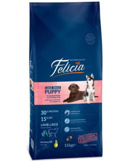 Felicia Puppy Kuzulu Büyük Irk 15 kg Köpek Maması kullananlar yorumlar